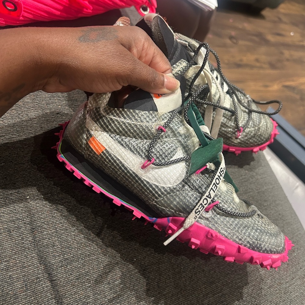 Nike x Off White waffle racer sneaker